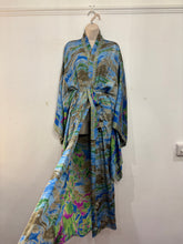 Load image into Gallery viewer, Recycled Sari Kimono 115