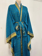 Load image into Gallery viewer, Recycled Sari Kimono 117