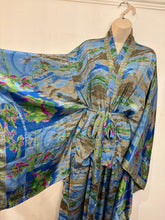Load image into Gallery viewer, Recycled Sari Kimono 115