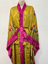 Load image into Gallery viewer, Recycled Sari Kimono 110