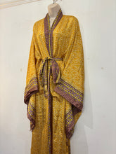 Load image into Gallery viewer, Recycled Sari Kimono 107