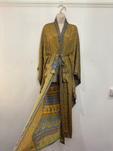 Load image into Gallery viewer, Recycled Sari Kimono 114