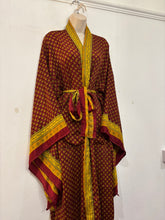 Load image into Gallery viewer, Recycled Sari Kimono 109