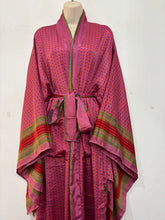 Load image into Gallery viewer, Recycled Sari Kimono 116