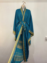 Load image into Gallery viewer, Recycled Sari Kimono 117