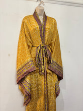 Load image into Gallery viewer, Recycled Sari Kimono 107