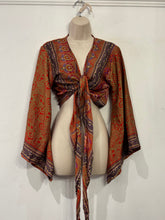 Load image into Gallery viewer, Boho Wrap Top UK 6-18 (#8)