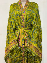 Load image into Gallery viewer, Recycled Sari Kimono 106