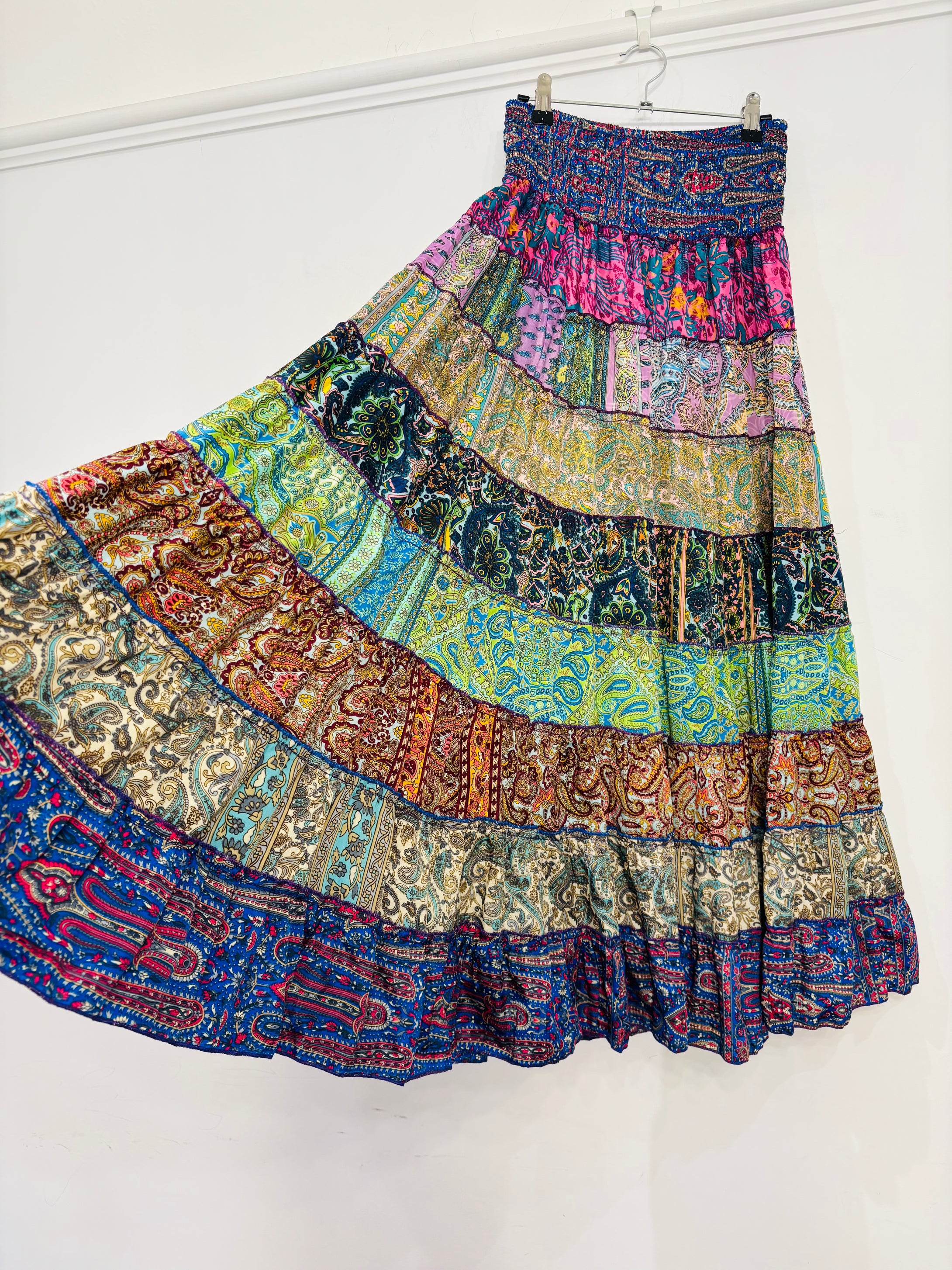 Patchwork Skirt UK10-20 #2