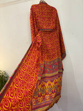 Load image into Gallery viewer, Recycled Sari Kimono 104