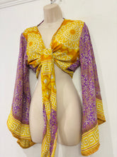 Load image into Gallery viewer, Boho Wrap Top UK 6-18 (#7)