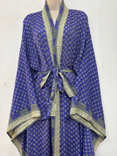 Load image into Gallery viewer, Recycled Sari Kimono 119
