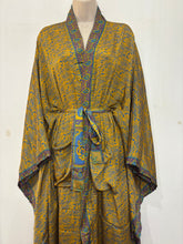 Load image into Gallery viewer, Recycled Sari Kimono 114