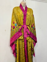Load image into Gallery viewer, Recycled Sari Kimono 110