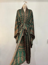 Load image into Gallery viewer, Recycled Sari Kimono 103