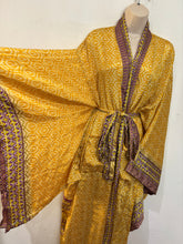 Load image into Gallery viewer, Recycled Sari Kimono 107