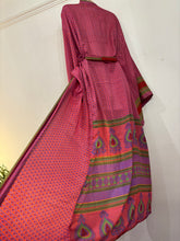 Load image into Gallery viewer, Recycled Sari Kimono 116