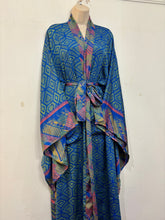 Load image into Gallery viewer, Recycled Sari Kimono 112