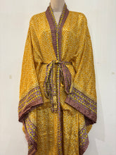 Load image into Gallery viewer, Recycled Sari Kimono 107