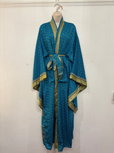 Load image into Gallery viewer, Recycled Sari Kimono 117