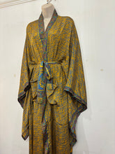 Load image into Gallery viewer, Recycled Sari Kimono 114