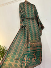 Load image into Gallery viewer, Recycled Sari Kimono 103