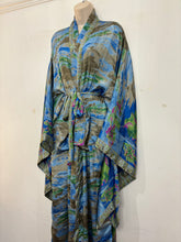 Load image into Gallery viewer, Recycled Sari Kimono 115