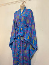 Load image into Gallery viewer, Recycled Sari Kimono 113