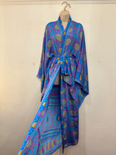 Load image into Gallery viewer, Recycled Sari Kimono 113