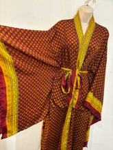 Load image into Gallery viewer, Recycled Sari Kimono 109