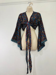 Boho Wrap Top UK 6-18 (#4)
