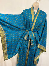 Load image into Gallery viewer, Recycled Sari Kimono 117