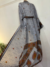 Load image into Gallery viewer, Recycled Sari Kimono 102