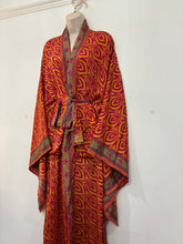 Load image into Gallery viewer, Recycled Sari Kimono 104