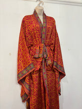 Load image into Gallery viewer, Recycled Sari Kimono 104
