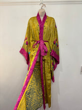 Load image into Gallery viewer, Recycled Sari Kimono 110