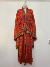 Load image into Gallery viewer, Recycled Sari Kimono 104