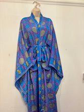 Load image into Gallery viewer, Recycled Sari Kimono 113