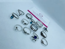 Load image into Gallery viewer, Silver Stacking Rings Set