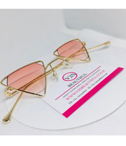 Pink Triangle Sunglasses