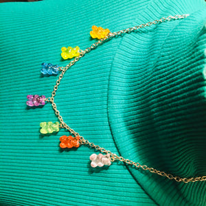 Gummy bear necklaces