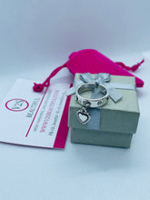 Load image into Gallery viewer, Love Heart Charm Ring