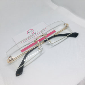 Y2k Rimless Transparent Sunglasses