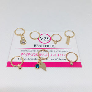 Small Earrings Set For Multiple Piercings