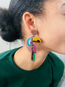 Cockatoo Earring