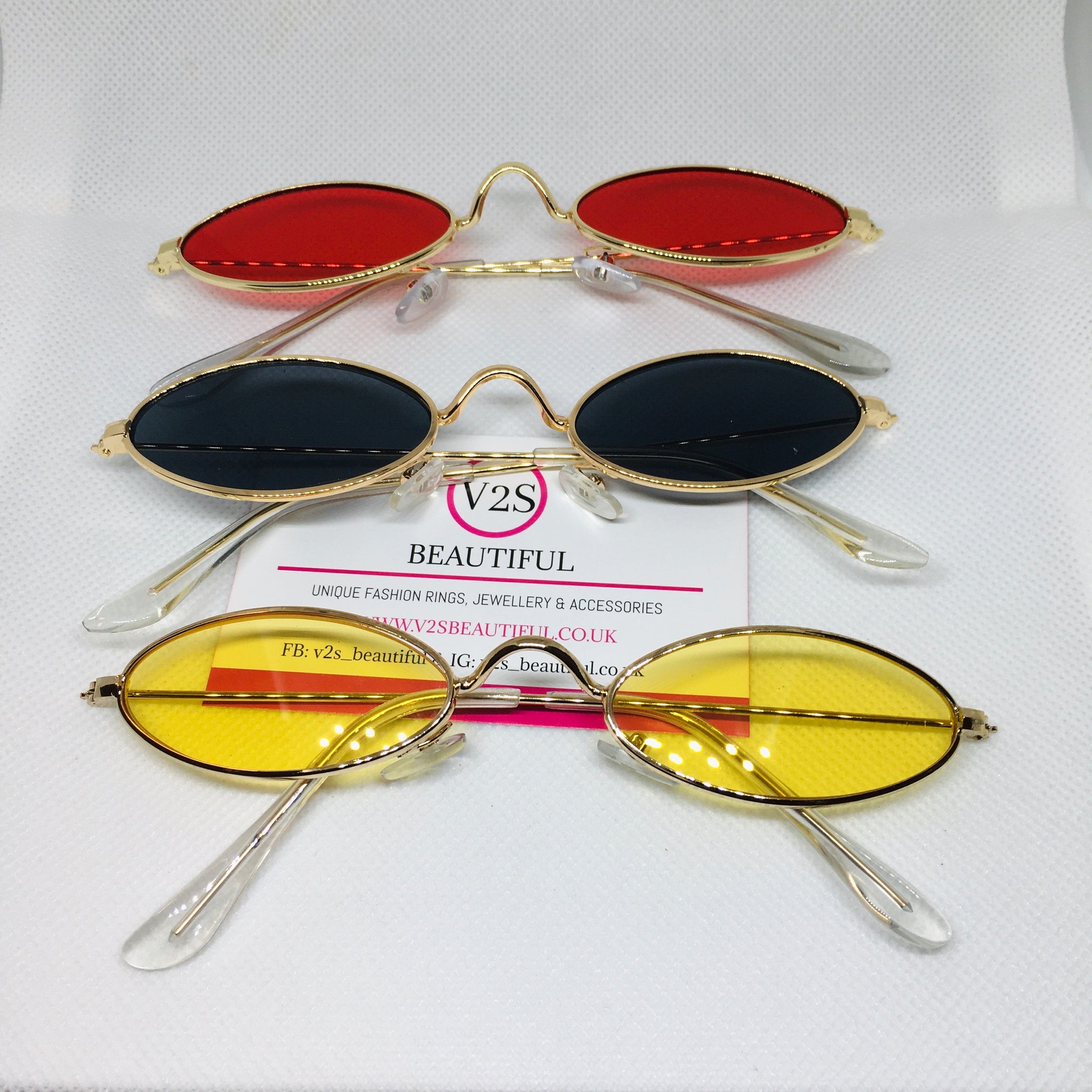 Oval Sunglasses Bundle