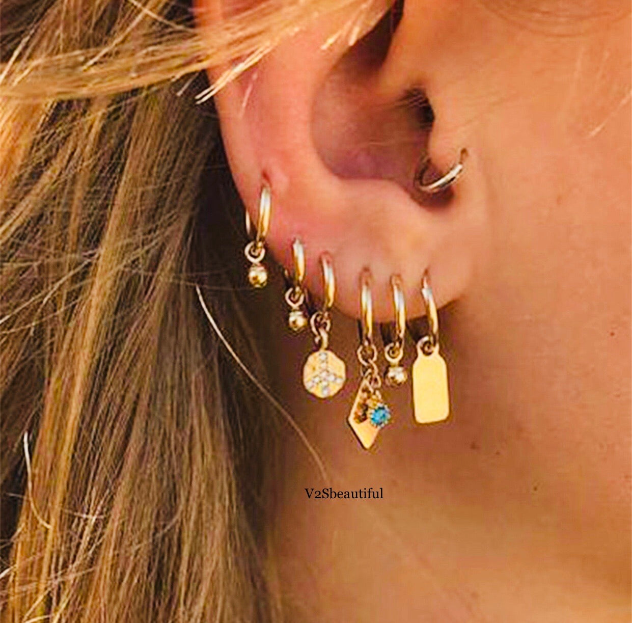 Earrings Set For Multiple Piercings