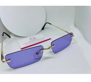 Purple Y2K Sunglasses