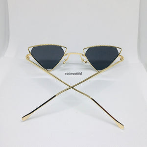 Black Triangle Sunglasses