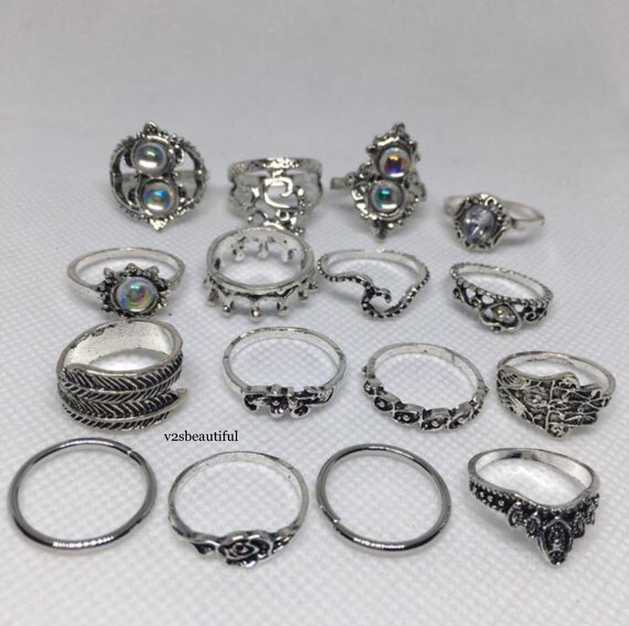 gypsy bohemian rings